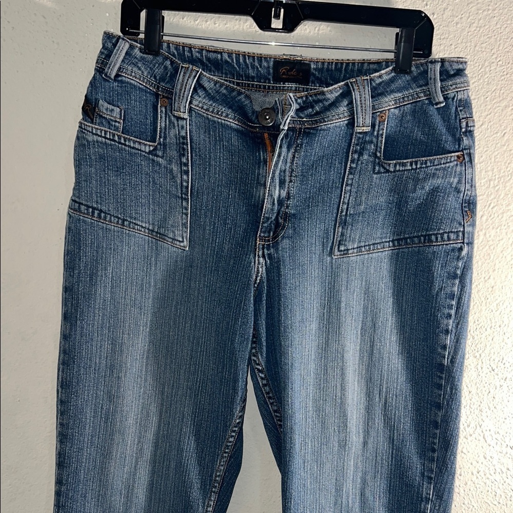 Classic Blue Straight Leg Women's Jeans